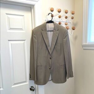Hugo Boss - Tan Sport Coat Classic Tailored Blazer - Us 40R